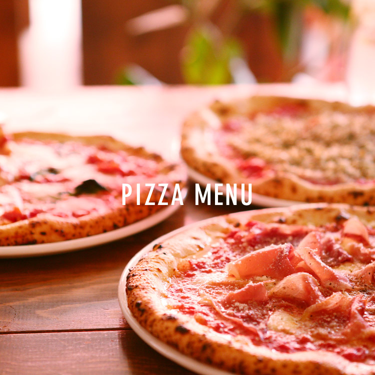 PIZZA MENU